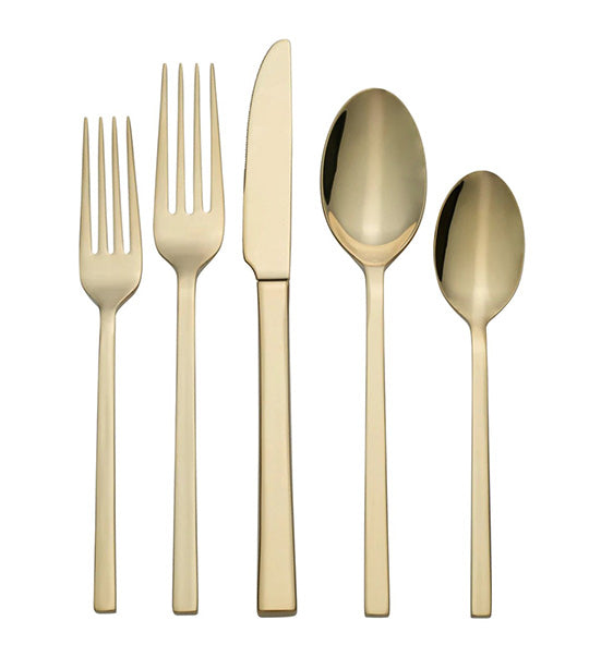 Oneida 20-Piece Allay Champagne Flatware Set