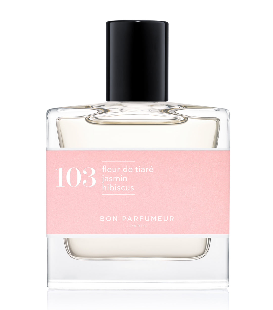 Eau de parfum 103 : tiare flower, jasmine and hibiscus